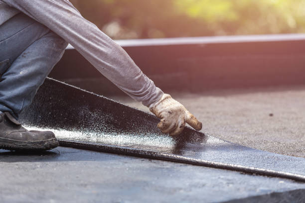 Professional Basement Waterproofing technician working in Northfield, IL